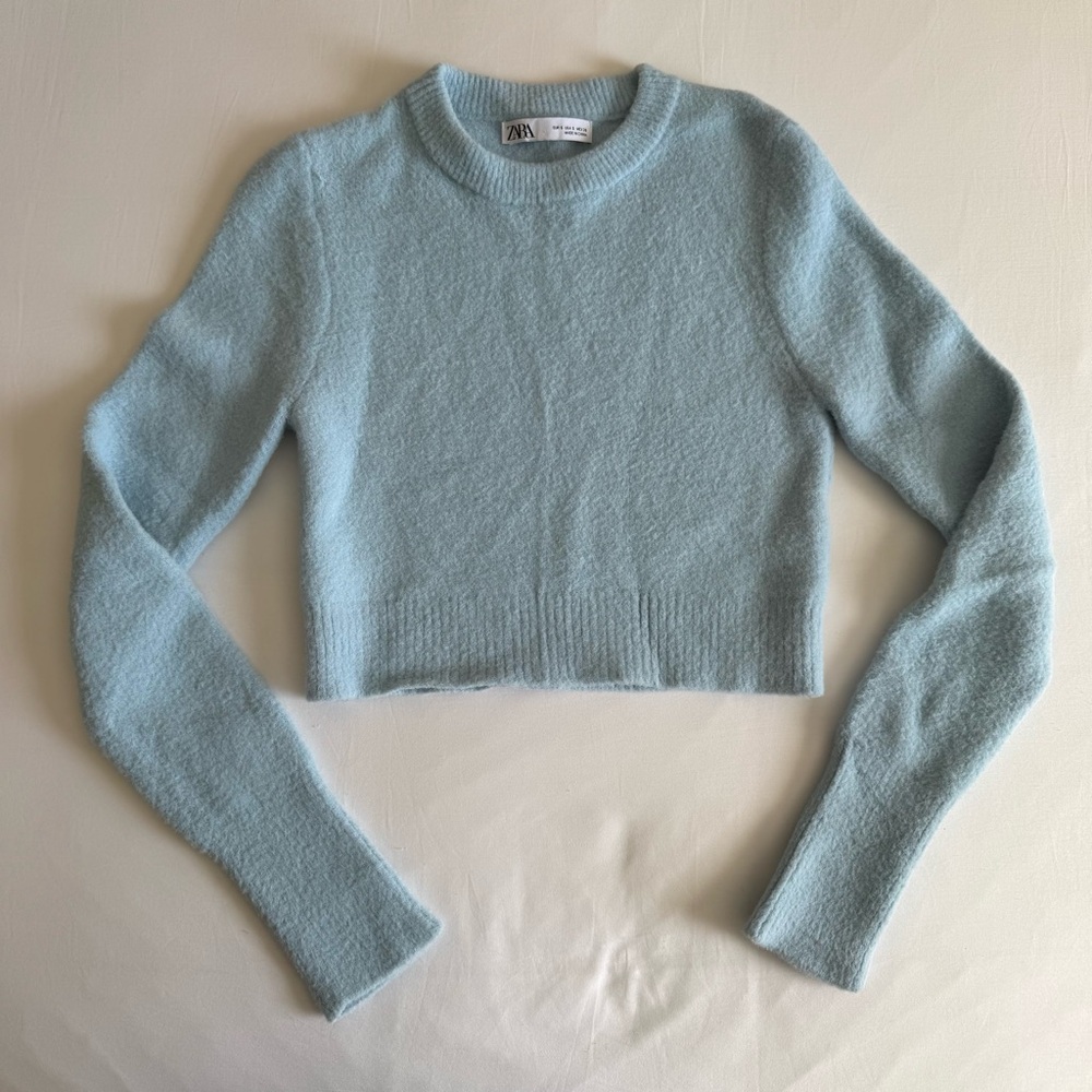 Zara Light Blue Sweater